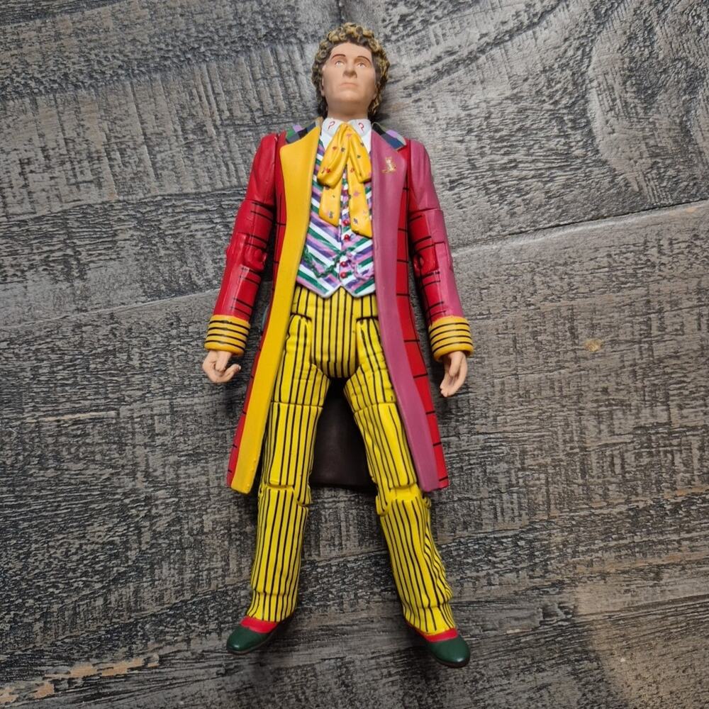 Doctor Who Colin Baker 6th Doctor Action Figure Sci Fi Loose 1963